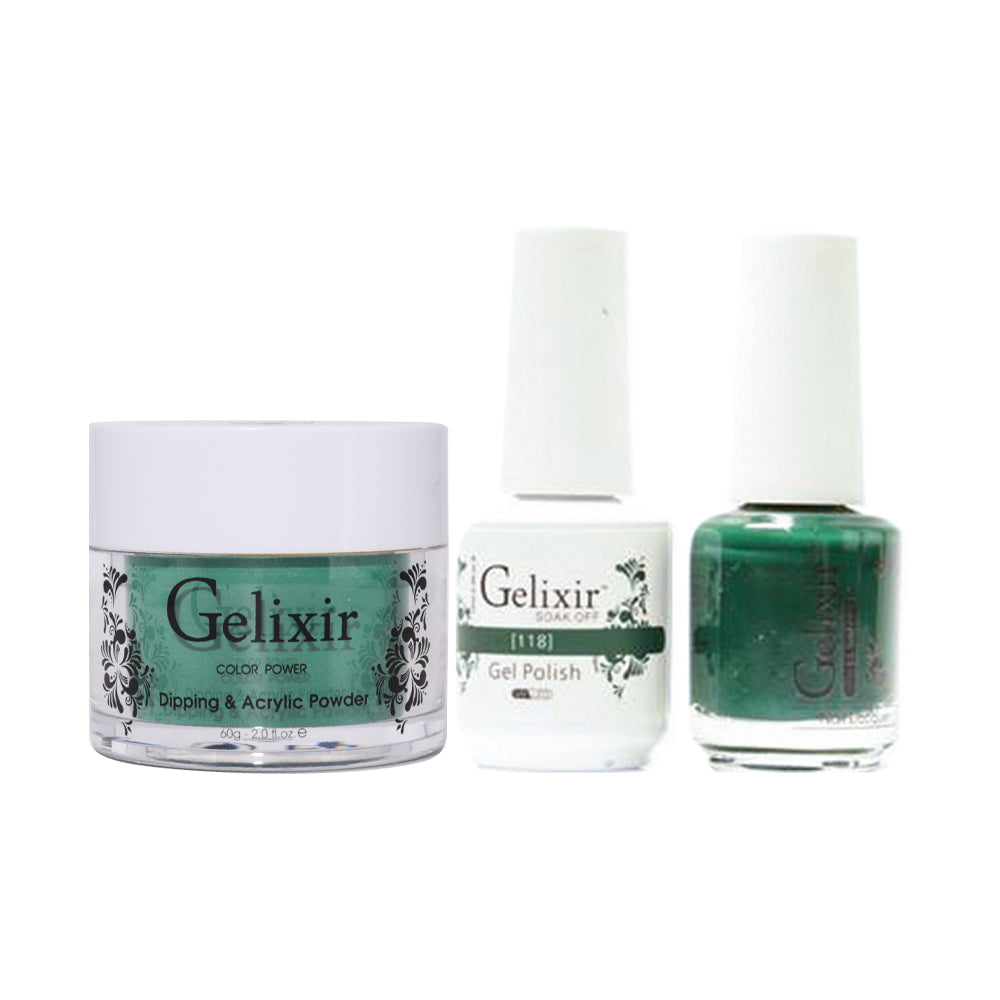 Gelixir 3 in 1 - 118 - Acrylic & Dip Powder, Gel & Lacquer