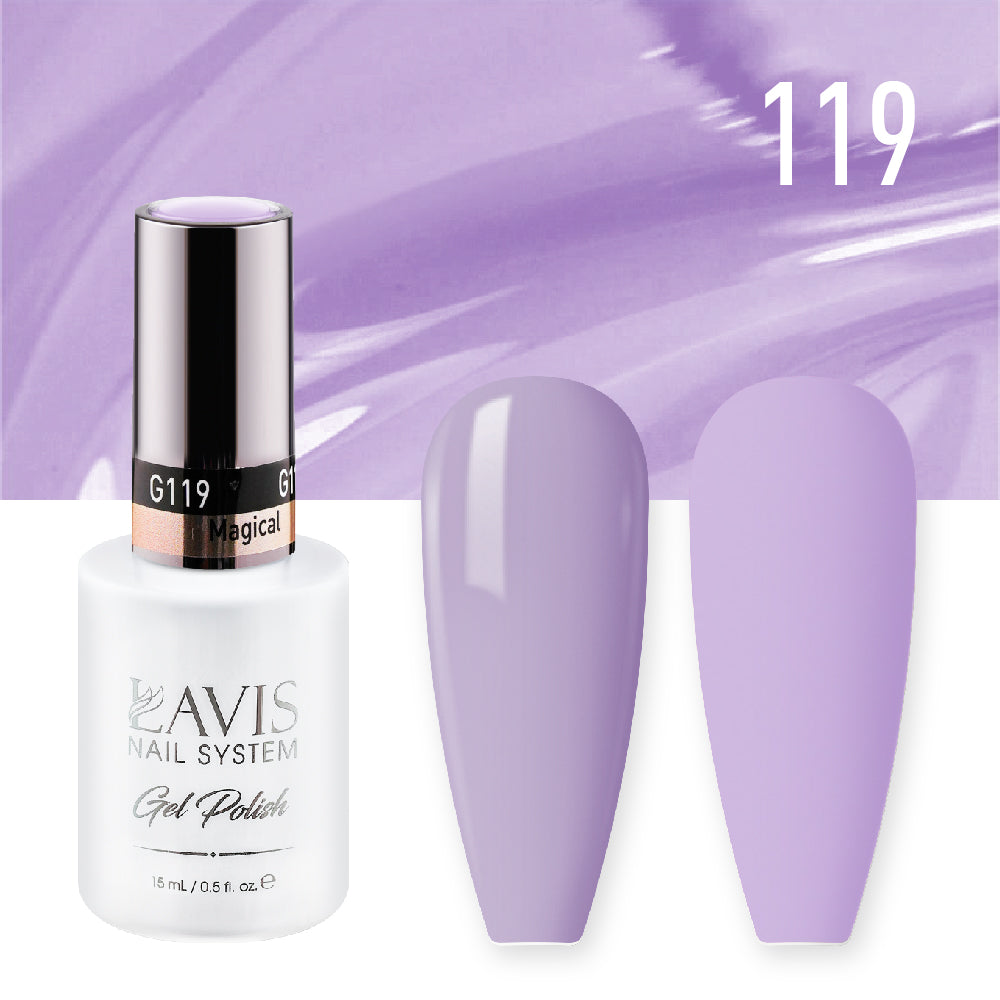 LAVIS 119 Magical - Nail Lacquer 0.5 oz
