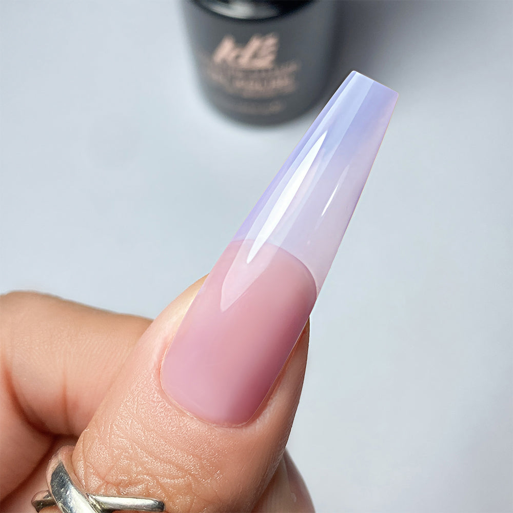 Jelly Gel Polish Colors - LDS 11 Mulberry Frost - Nude Collection