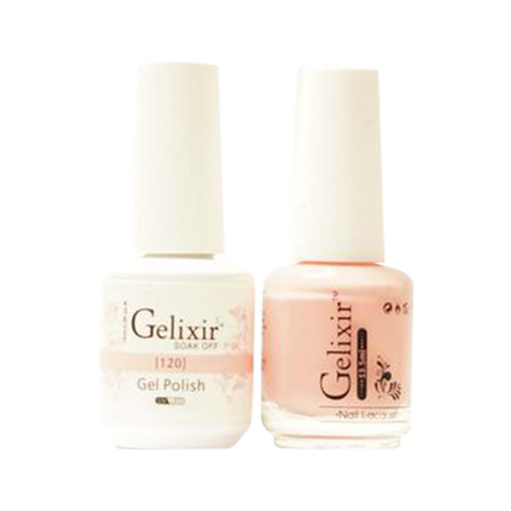 Gelixir Gel Nail Polish Duo - 120 Pink Colors by Gelixir sold by DTK Nail Supply