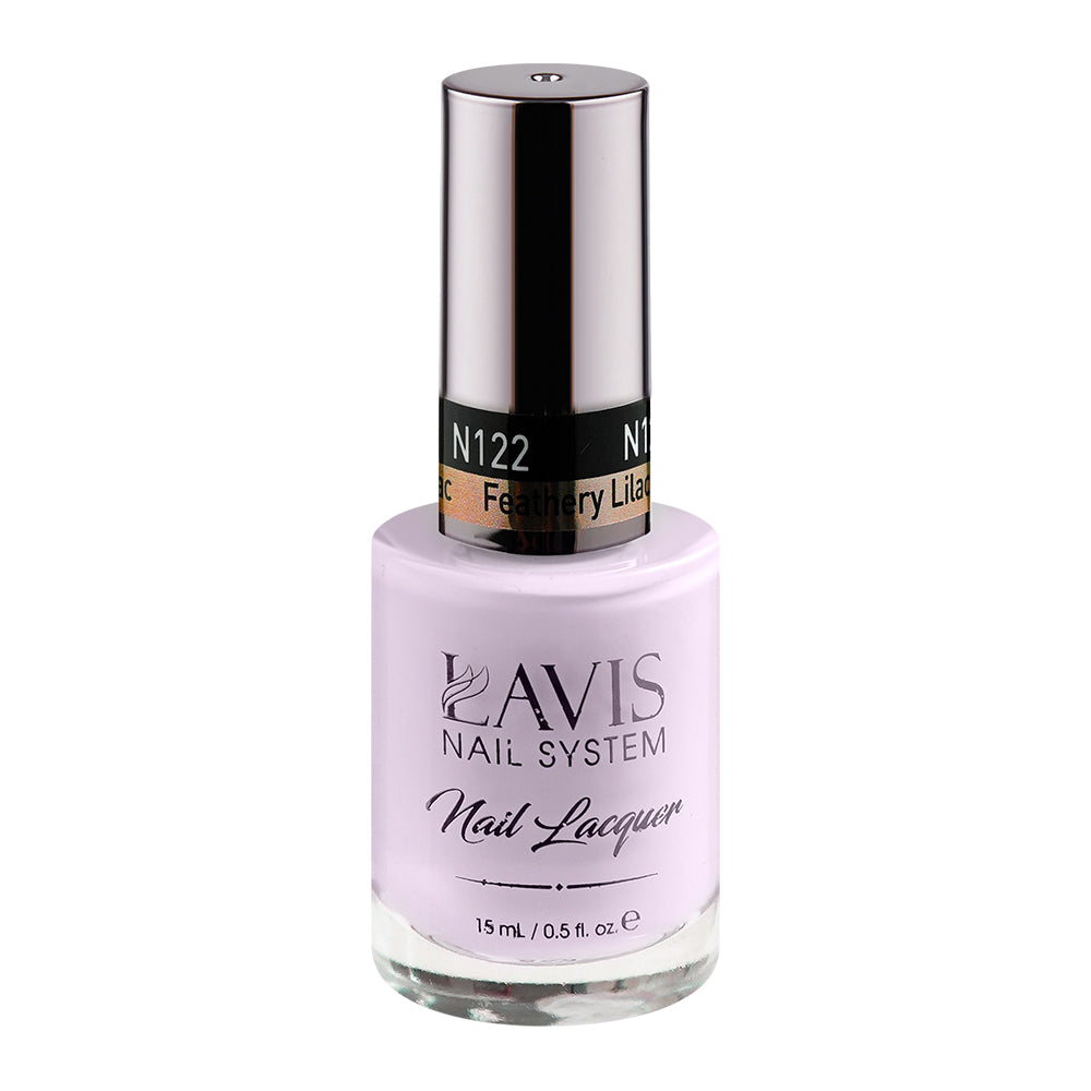 LAVIS 122 Feathery Lilac - Nail Lacquer 0.5 oz