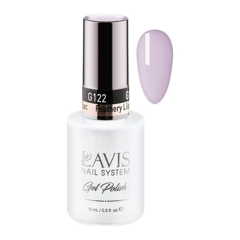 LAVIS 122 Feathery Lilac - Gel Polish 0.5oz