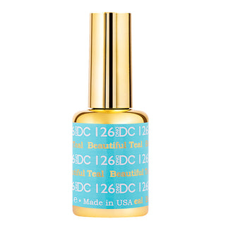 DND DC Gel Polish - 126 Beautiful Teal