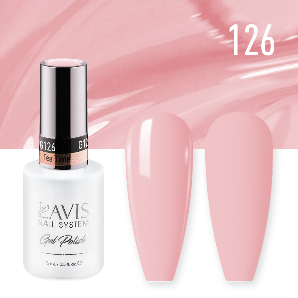 LAVIS 126 Tea Time - Gel Polish 0.5oz