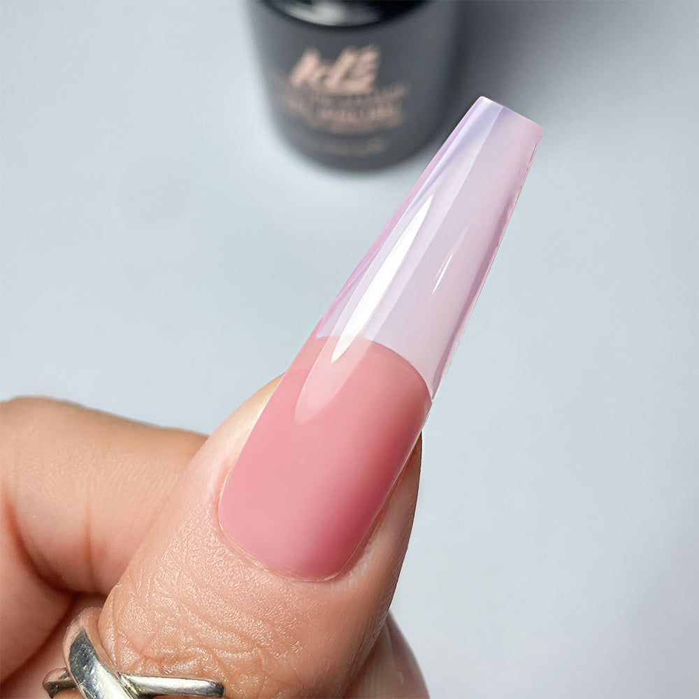 Jelly Gel Polish Colors - LDS 12 Hint of Violet - Nude Collection