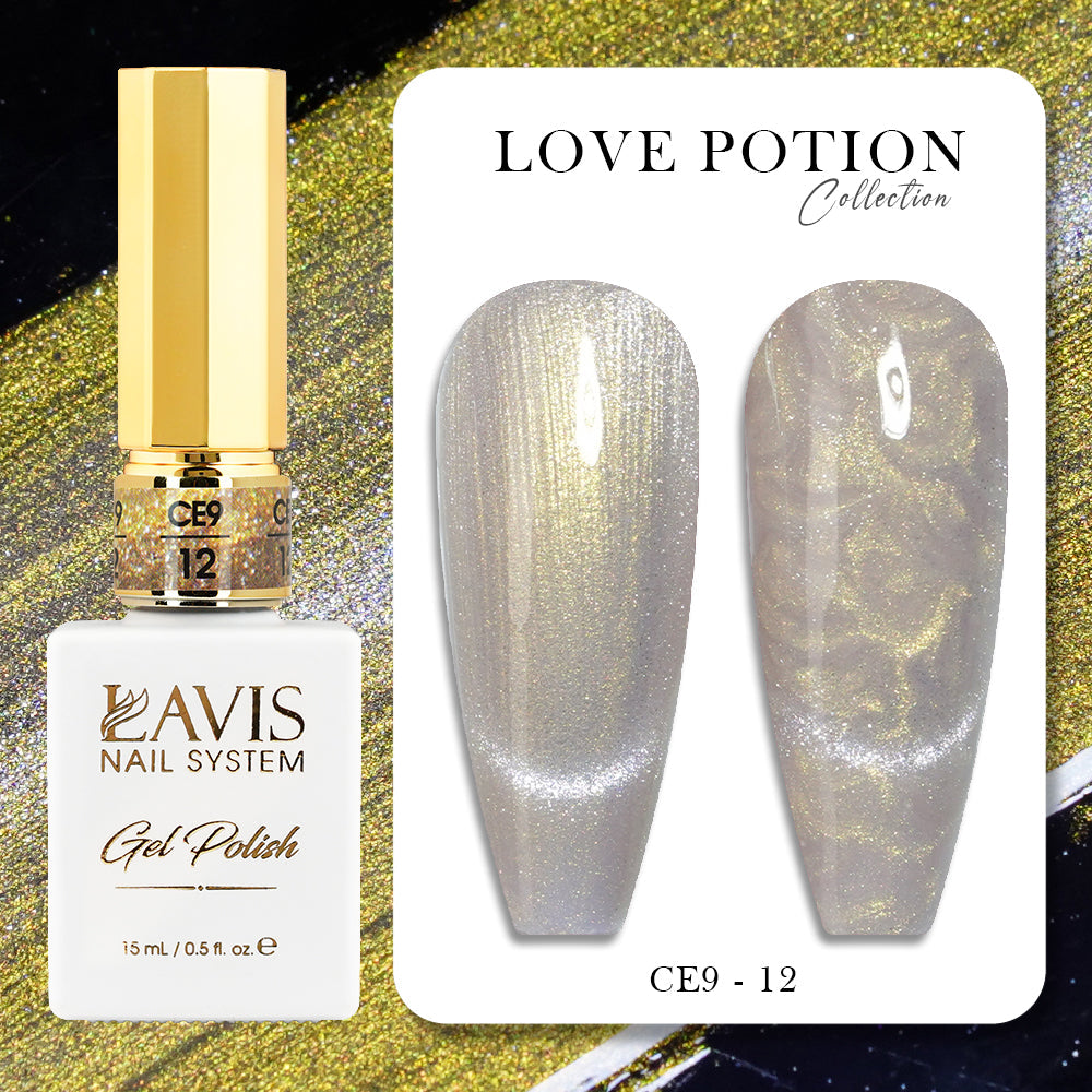 LAVIS Cat Eye CE9 - 12 - Gel Polish 0.5 oz -  LAVIS LOVE POTION COLLECTION