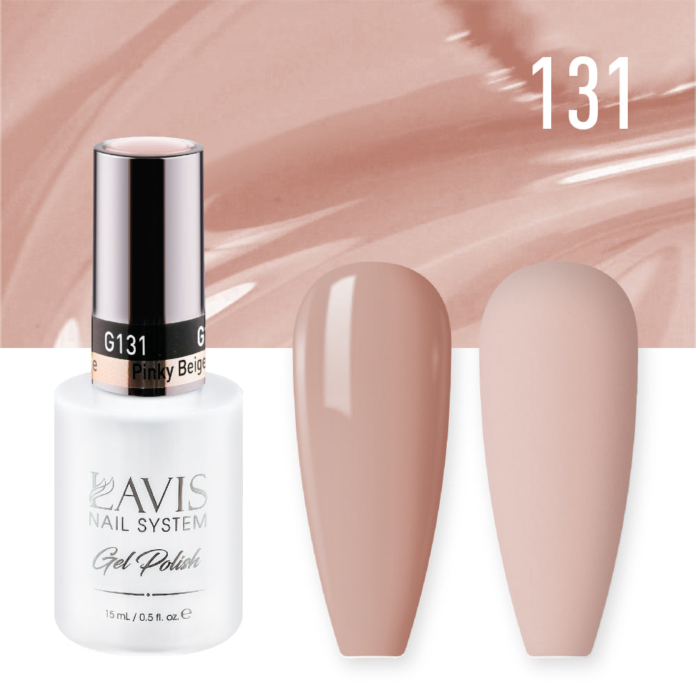 LAVIS 131 Pinky Beige - Nail Lacquer 0.5 oz