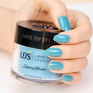 LDS D015 Aqua Blue - Dip Powder Color 1.5 oz