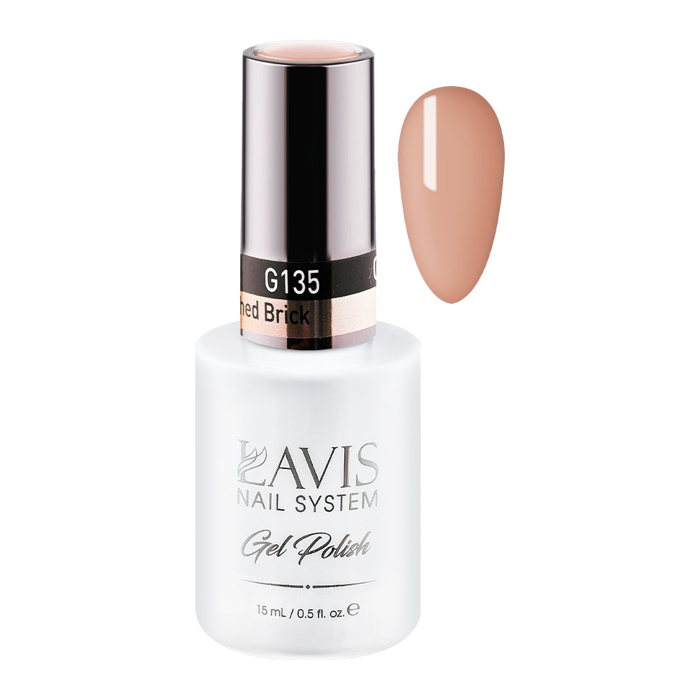 LAVIS 135 Sunwashed Brick - Gel Polish 0.5oz