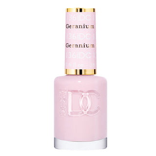 DND DC Nail Lacquer - 136 Pink, Neutral Colors - Geranium Pink