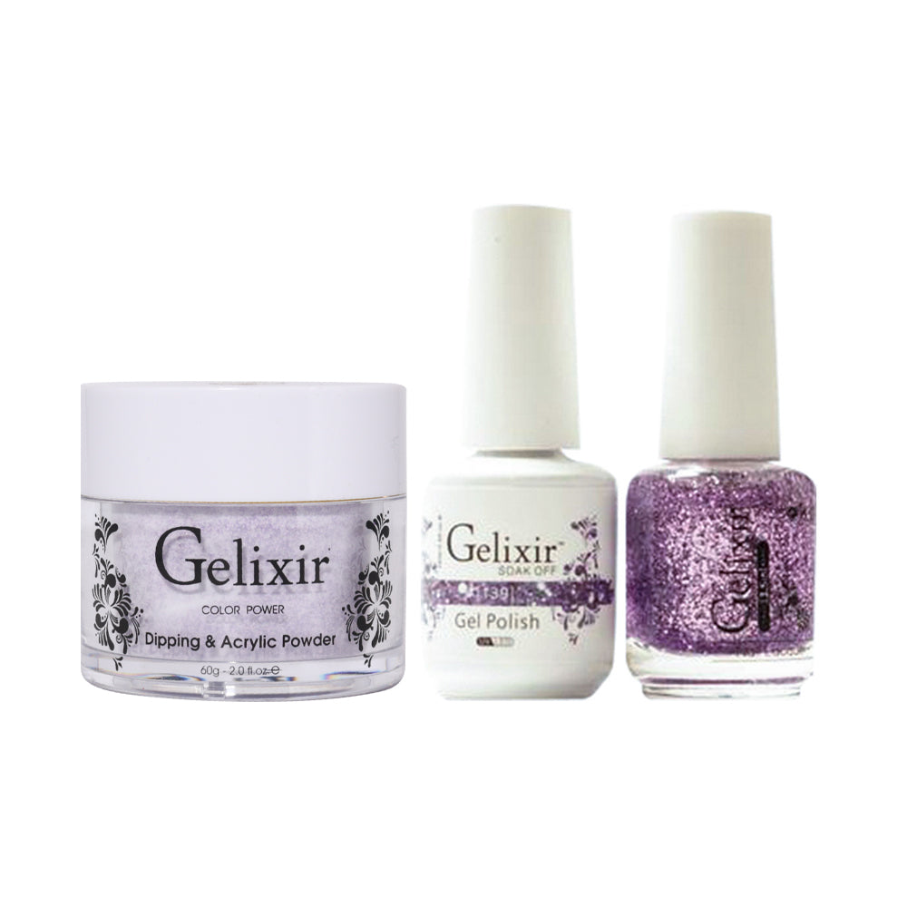 Gelixir 3 in 1 - 139 - Acrylic & Dip Powder, Gel & Lacquer