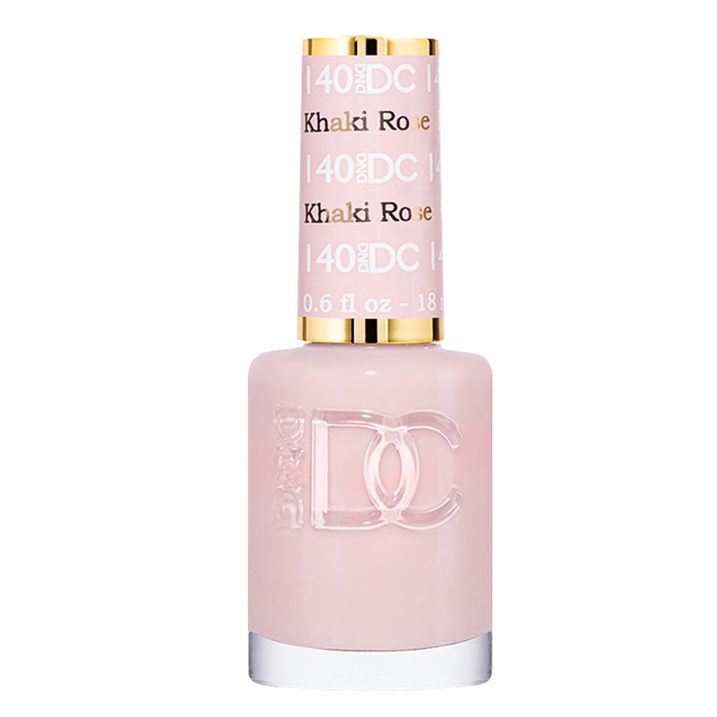 DND DC Nail Lacquer - 140 Beige Colors - Khaki Rose