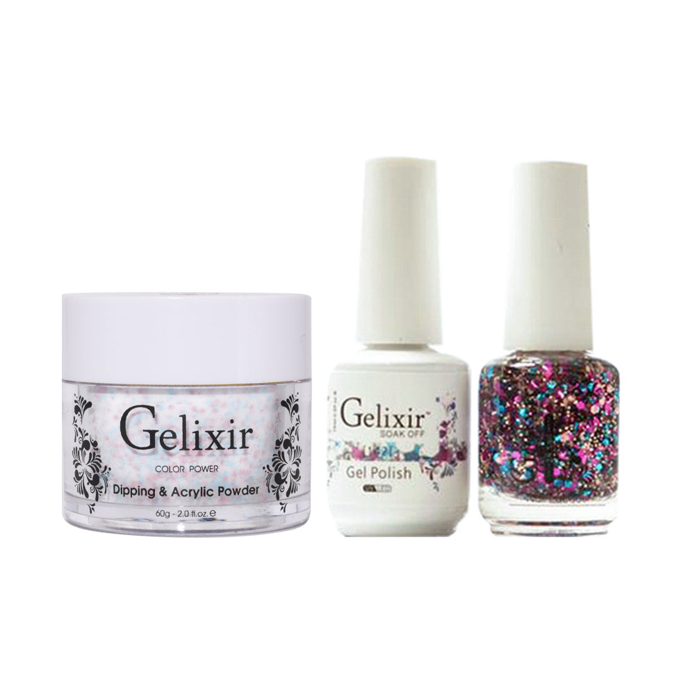 Gelixir 3 in 1 - 142 - Acrylic & Dip Powder, Gel & Lacquer
