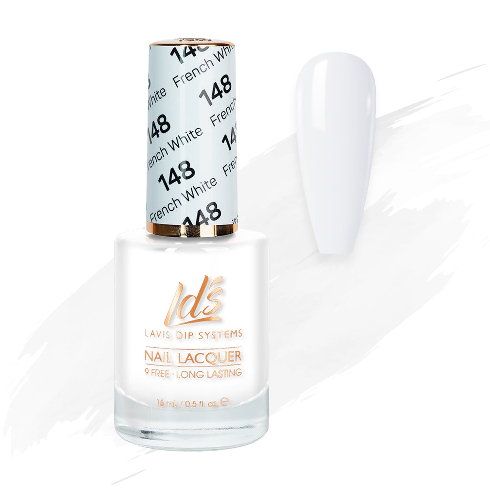 LDS 148 French White - LDS Healthy Nail Lacquer 0.5oz