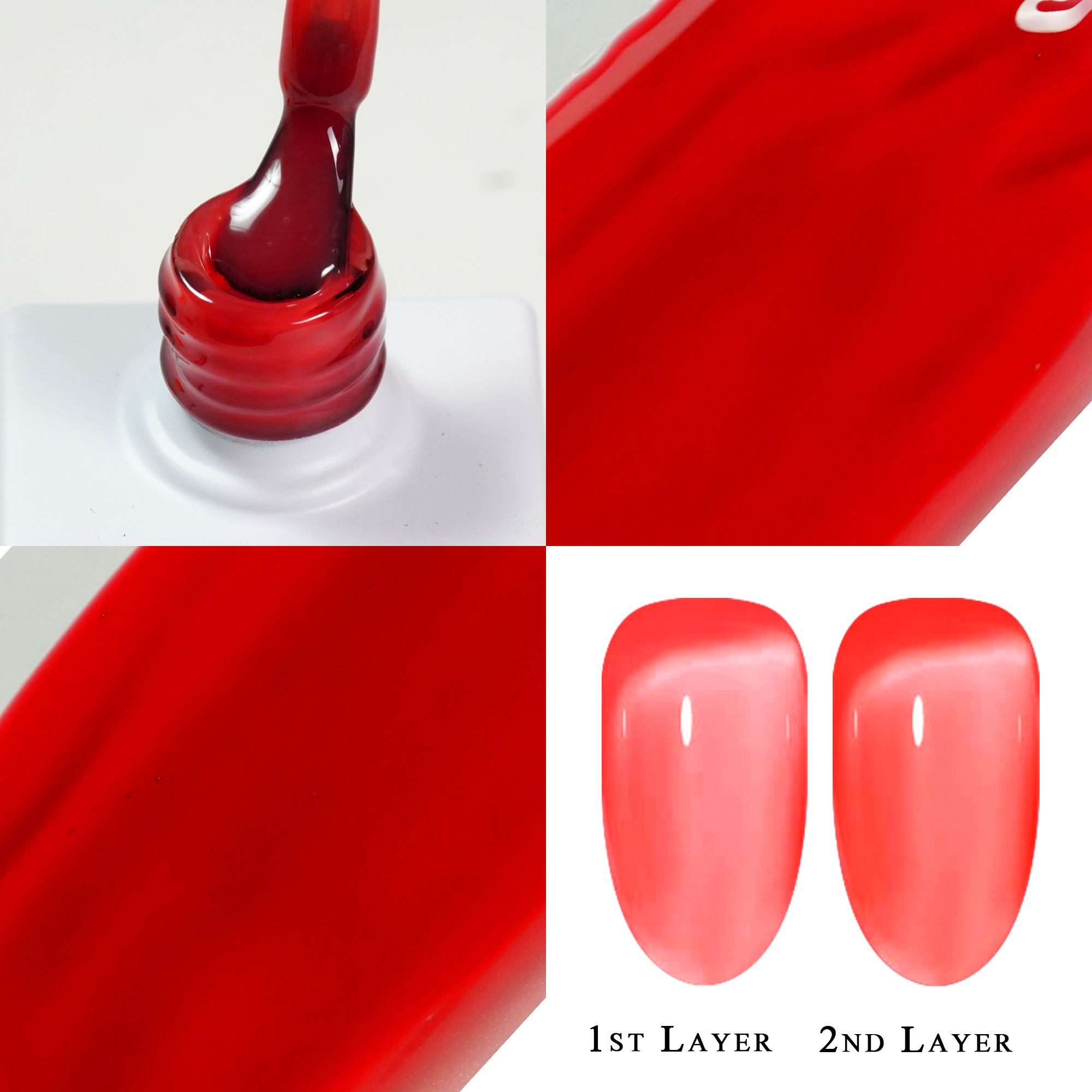 Jelly Gel Polish Colors - Lavis J02-14 - Candy Collection