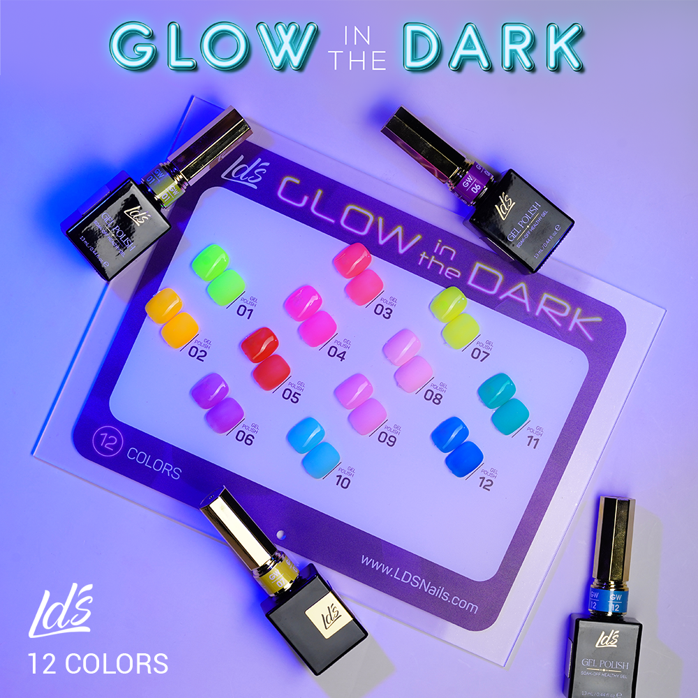 LDS Glow In The Dark - 12 Colors GW01-12