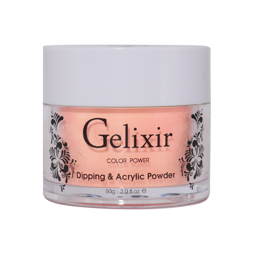 Gelixir Acrylic & Powder Dip Nails 151 Orange Colors ND Nails Supply