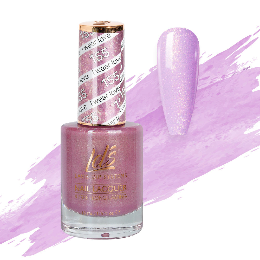 LDS 155 I Wear Love - LDS Healthy Nail Lacquer 0.5oz