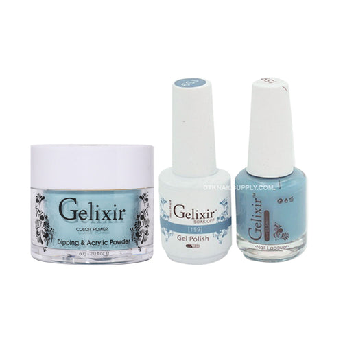  Gelixir 3 in 1 - 159 - Acrylic & Dip Powder, Gel & Lacquer by Gelixir sold by DTK Nail Supply