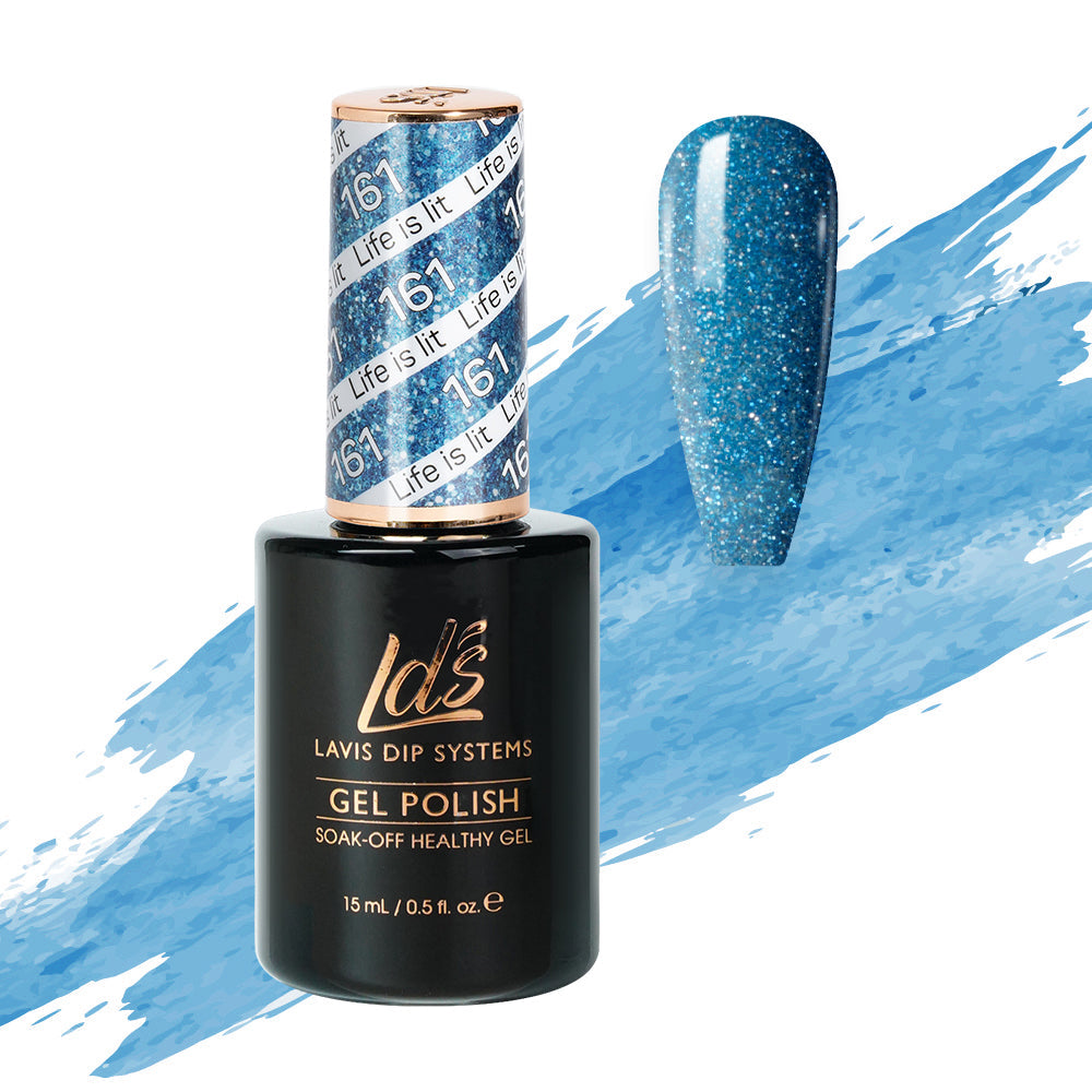 LDS 161 Life Is Lit - LDS Gel Polish 0.5oz