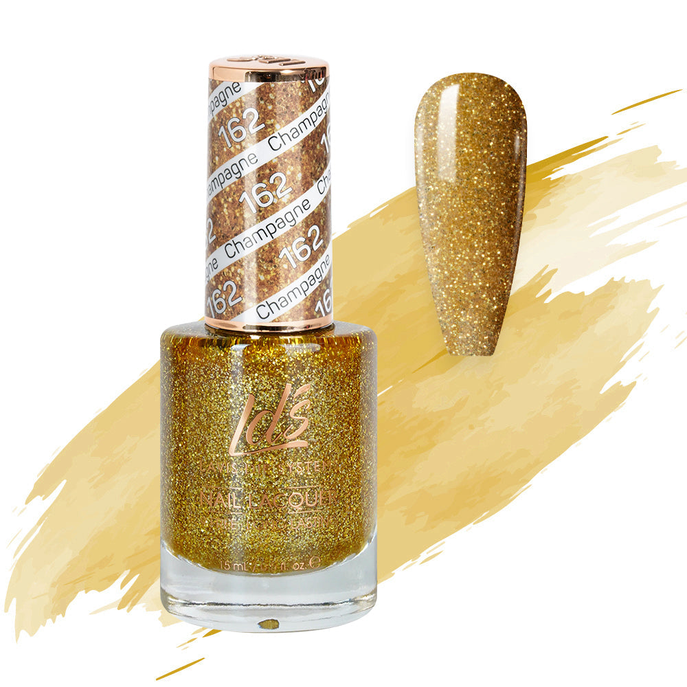 LDS 162 Champagne - LDS Healthy Nail Lacquer 0.5oz