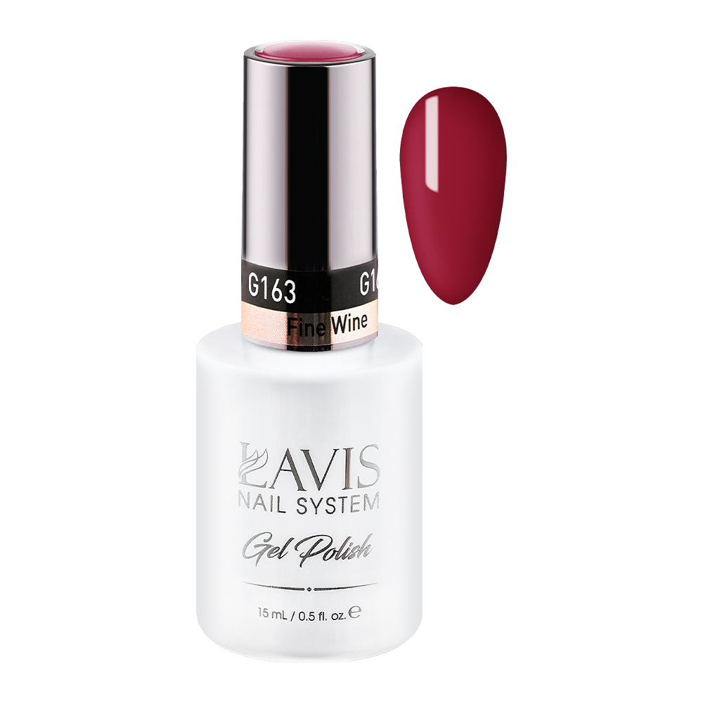 LAVIS 163 Fine Wine - Gel Polish 0.5oz