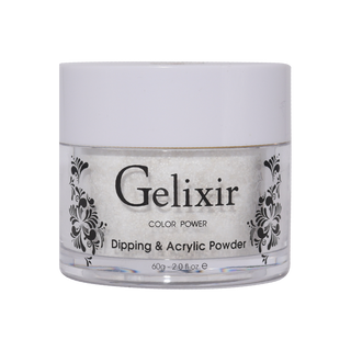  Gelixir Acrylic & Powder Dip Nails 164 - Silver Glitter Colors by Gelixir sold by DTK Nail Supply