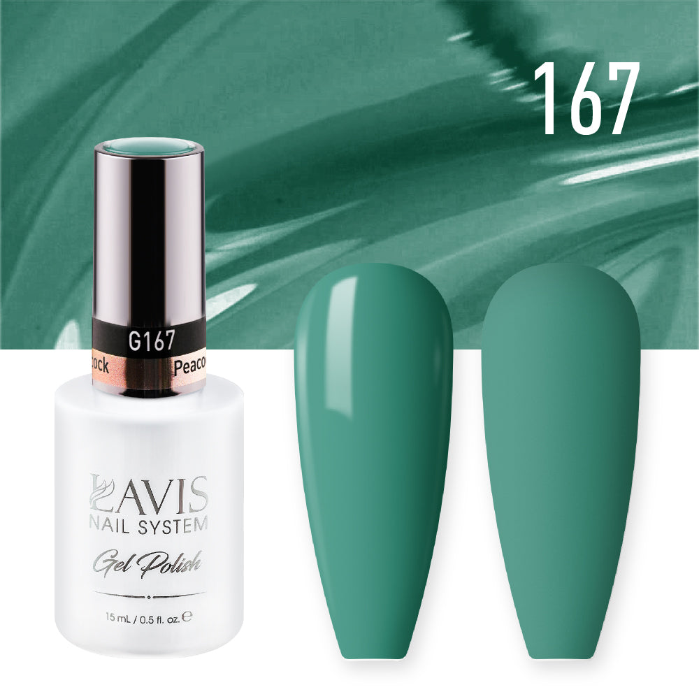 LAVIS 167 Peacock - Gel Polish 0.5oz