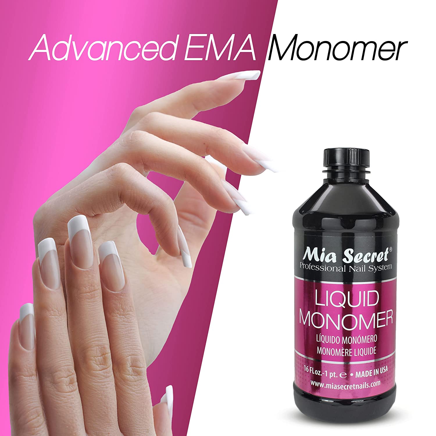  Mia Secret Liquid Monomer - 16oz by Mia Secret sold by DTK Nail Supply