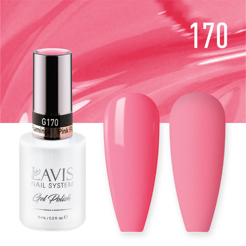 LAVIS 170 Pink Flamingo - Gel Polish 0.5oz