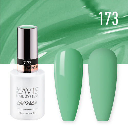 LAVIS 173 Frosted Emerald - Gel Polish 0.5oz
