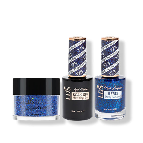 LDS 3 in 1 - 173 Quantum Sleep - Dip (1oz), Gel & Lacquer Matching