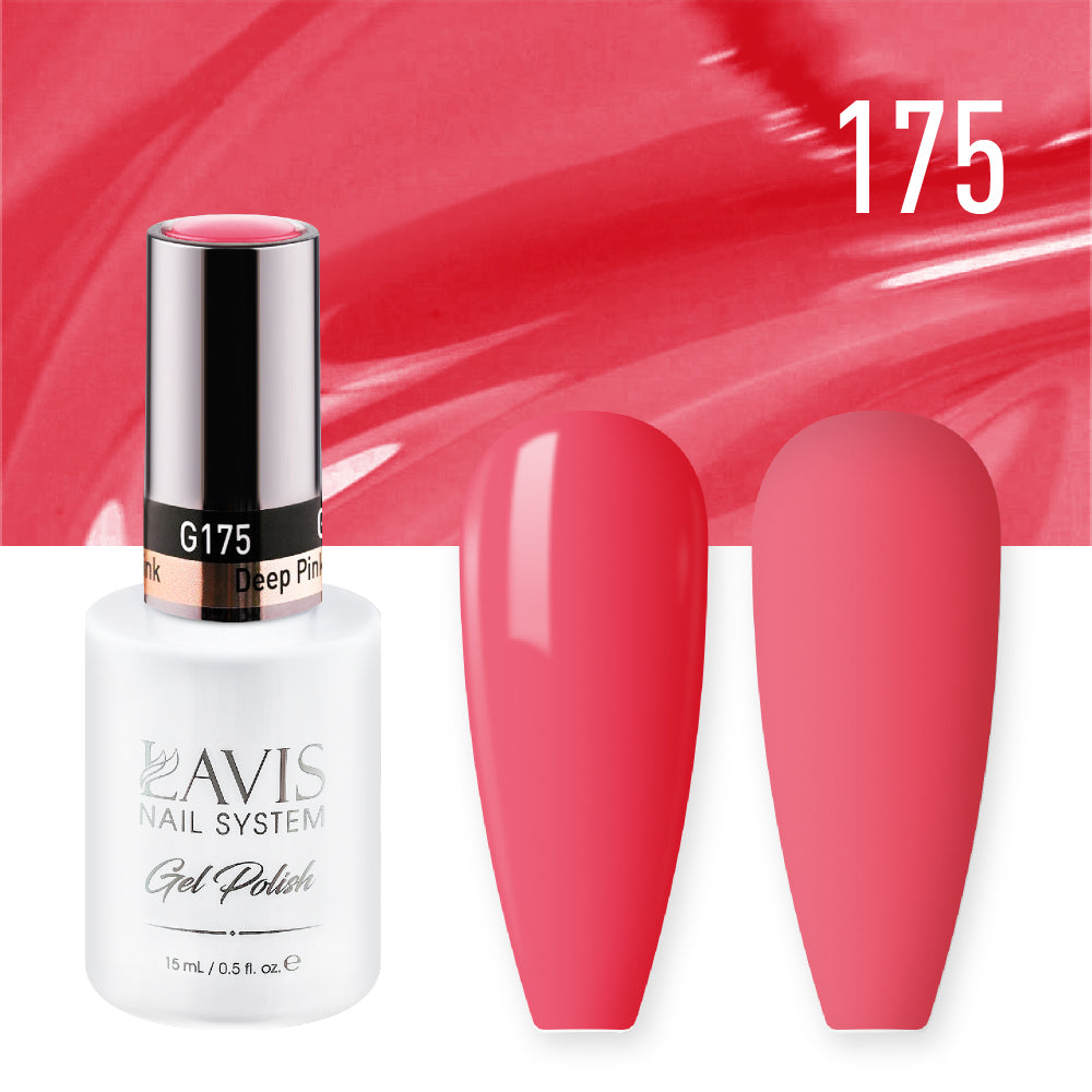 LAVIS 175 Deep Pink - Nail Lacquer 0.5 oz