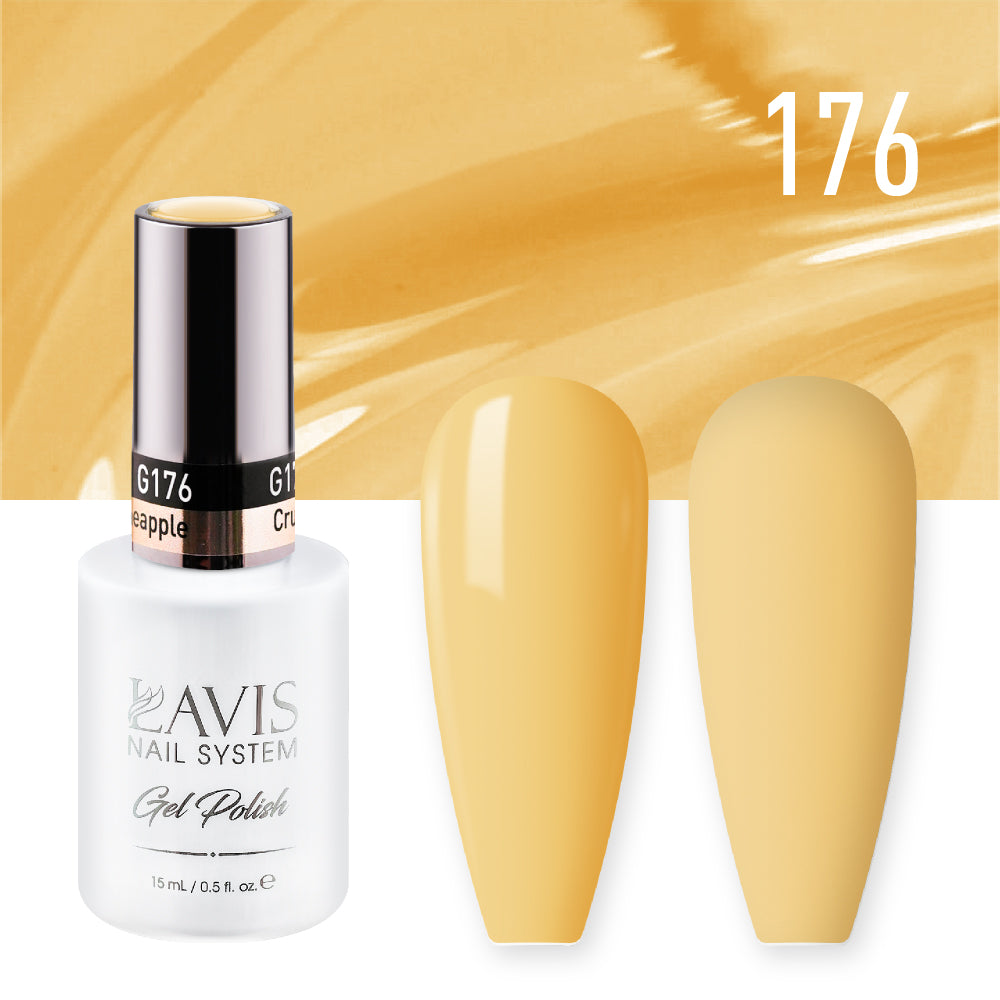 LAVIS 176 Crushed Pineapple - Gel Polish 0.5oz