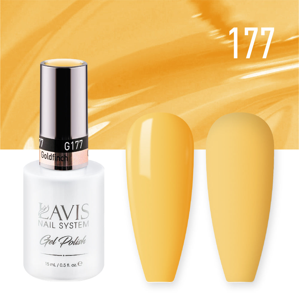 LAVIS 177 Goldfinch - Nail Lacquer 0.5 oz