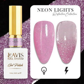 LAVIS Reflective R05 - Set 48 Colors - Gel Polish 0.5 oz