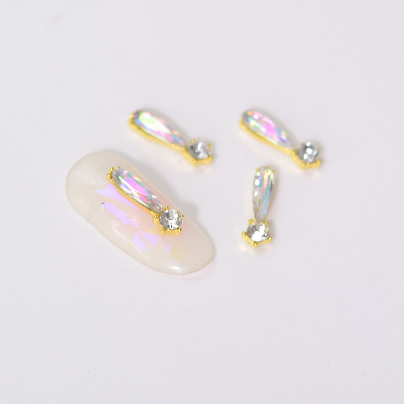 LX2 Drop Rhinestone Nail Charm