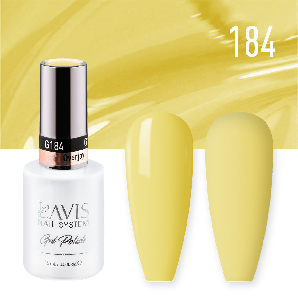 LAVIS 184 Overjoy - Nail Lacquer 0.5 oz