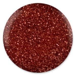  DND DC Gel Polish 185 - Glitter, Orange Colors - Crimson by DND DC sold by DTK Nail Supply