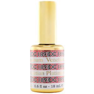  DND DC Gel Polish 189 - Glitter, Orange Colors - Venetian by DND DC sold by DTK Nail Supply
