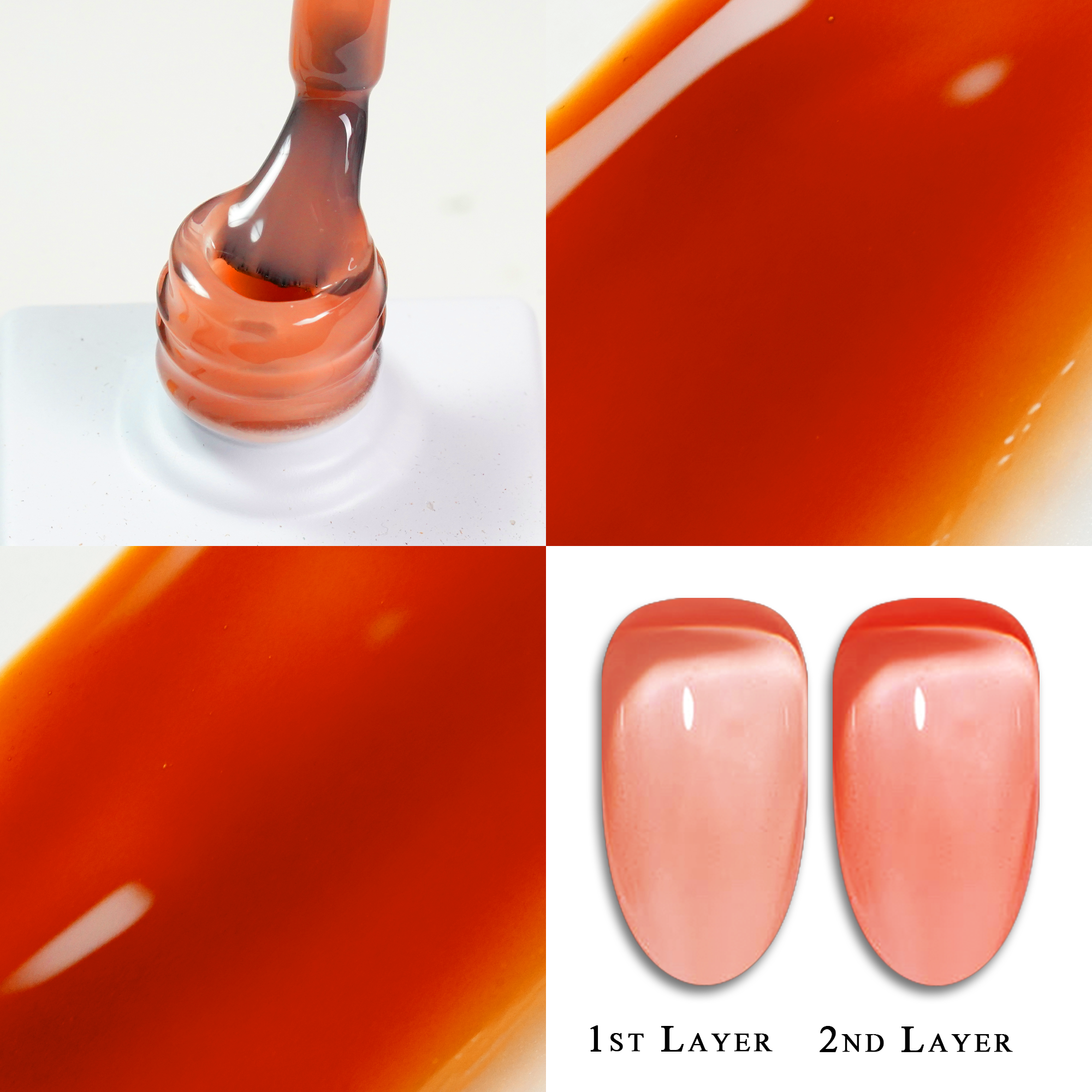 Jelly Gel Polish Colors - Lavis J02-19 - Candy Collection