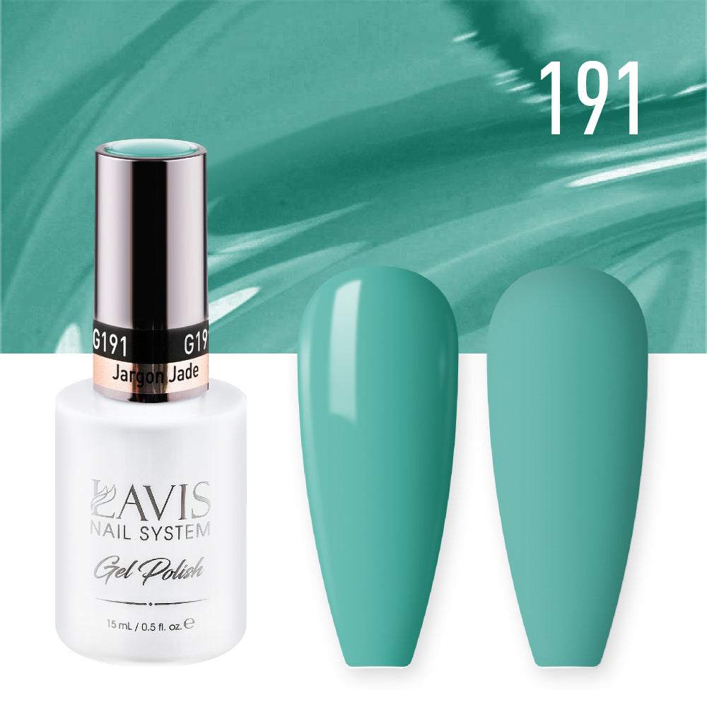 LAVIS 191 Jargon Jade - Nail Lacquer 0.5 oz