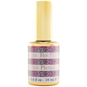  DND DC Gel Polish 195 - Glitter, Pink Colors - Hot Pink by DND DC sold by DTK Nail Supply