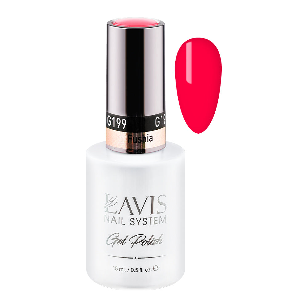 LAVIS 199 Fushia - Gel Polish 0.5oz