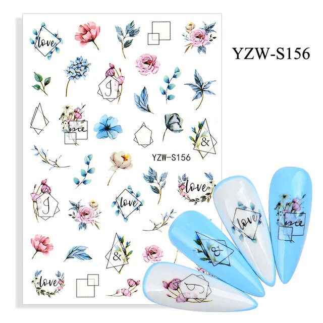 Nail Art Stickers - YZW-S156