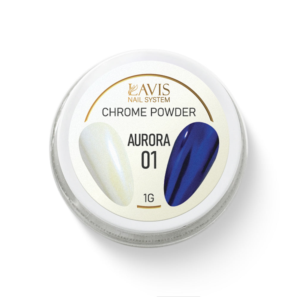 GSD201 - LAVIS Chrome Powder AURORA 01 - 1gr (PCS)