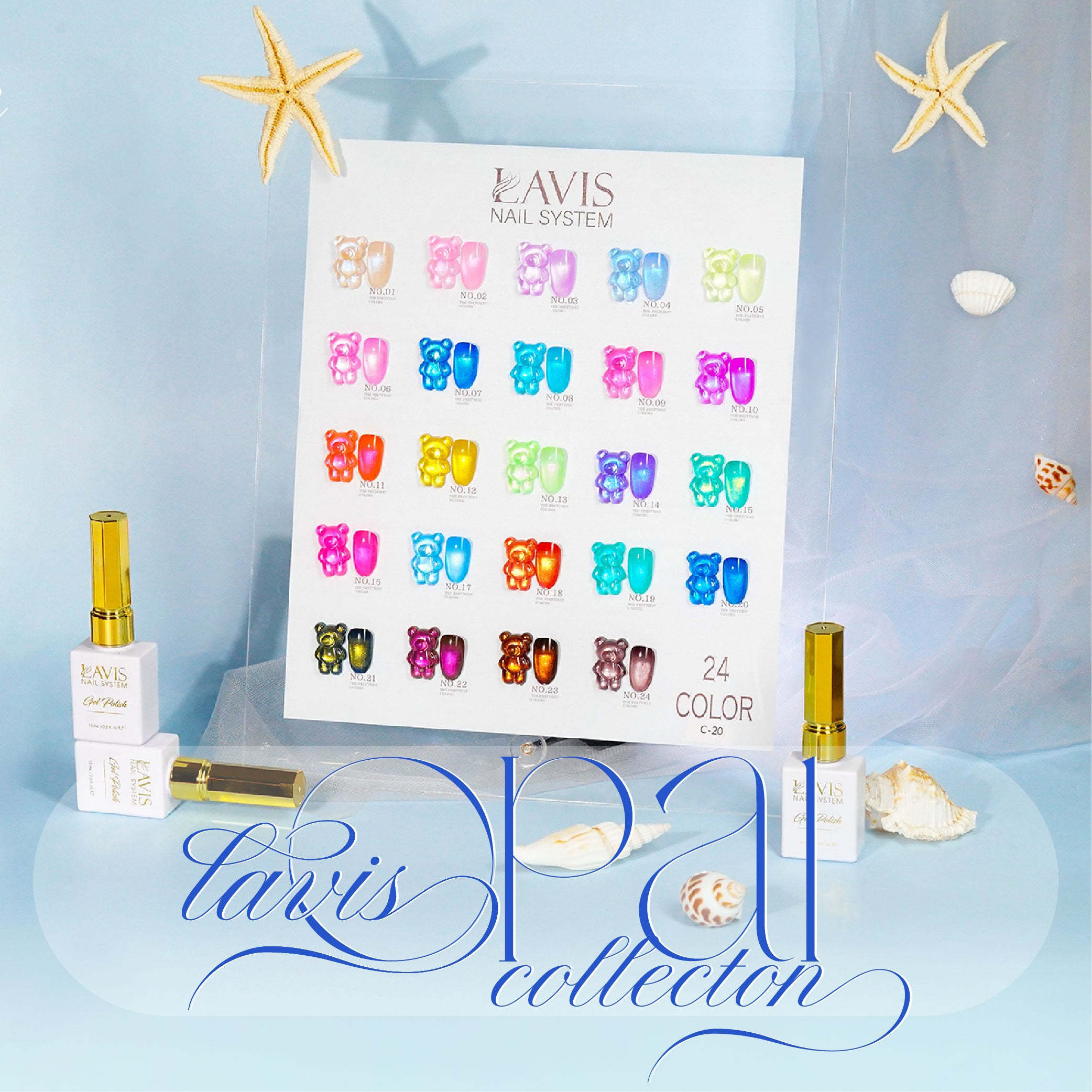 LAVIS OP - 15 - Gel Polish 0.5oz - Opal Collection