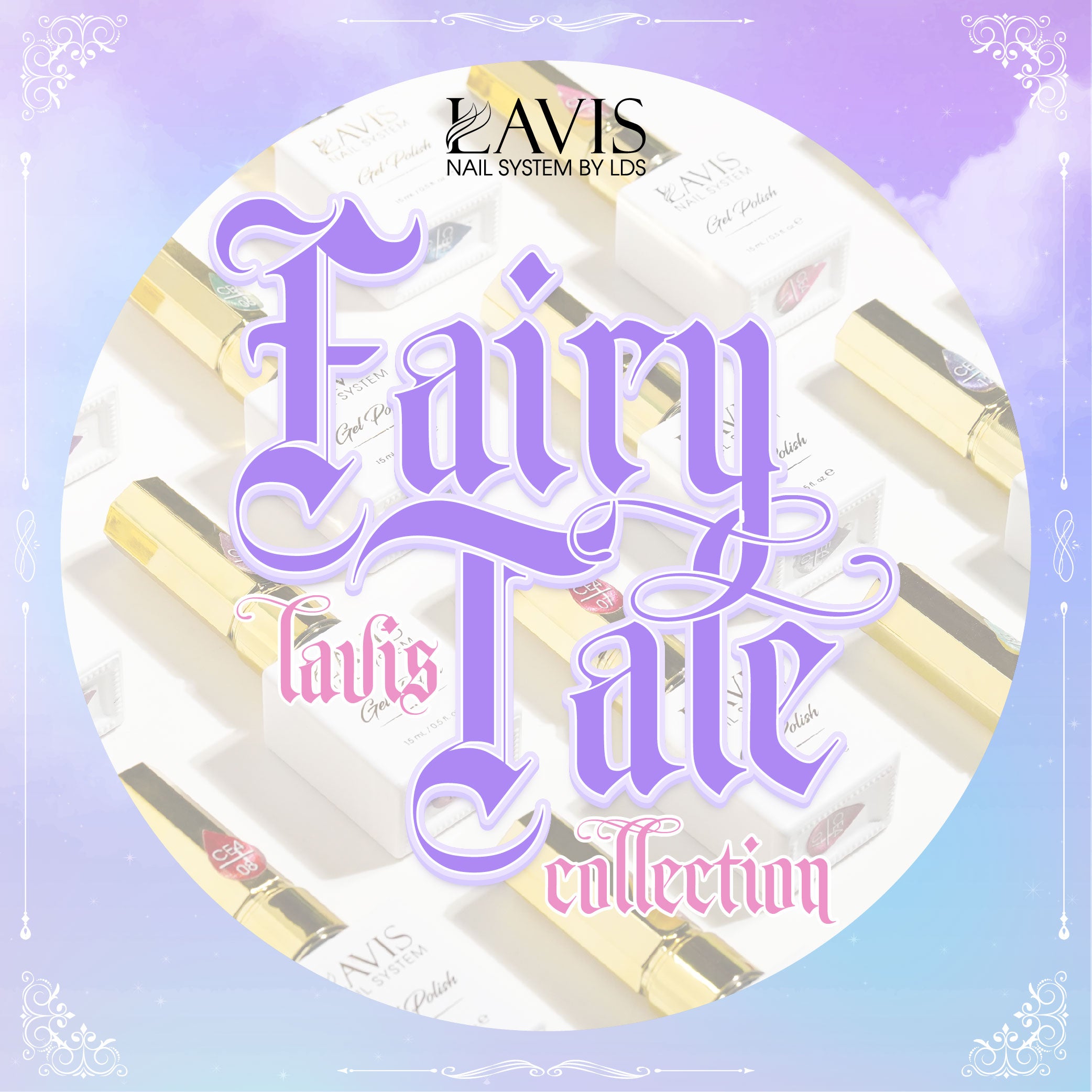 LAVIS Cat Eyes CE4 - 06 - Gel Polish 0.5 oz - Fairy Tale Collection