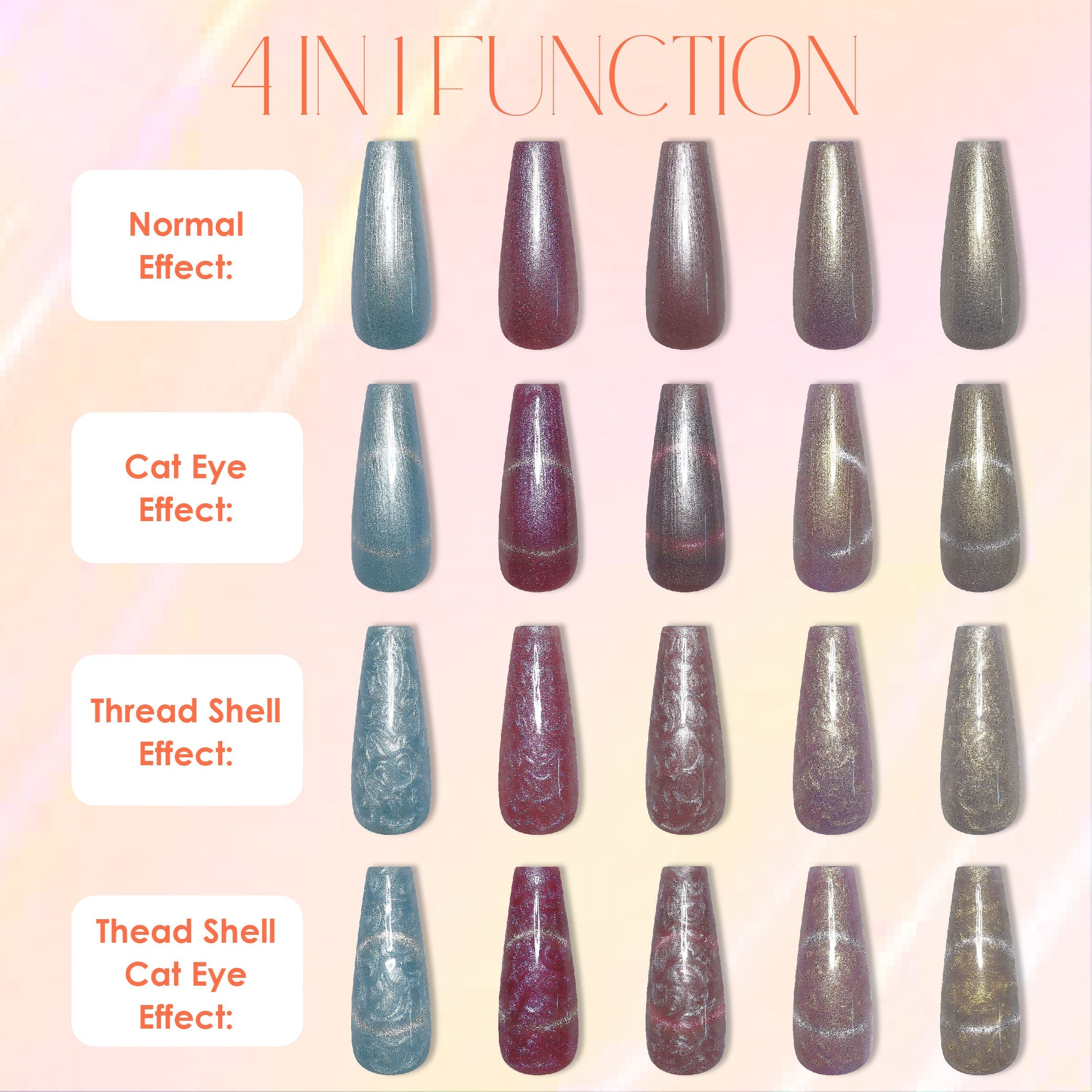 LAVIS Cat Eyes CE9 - Gel Polish 0.5 oz - LOVE POTION Collection