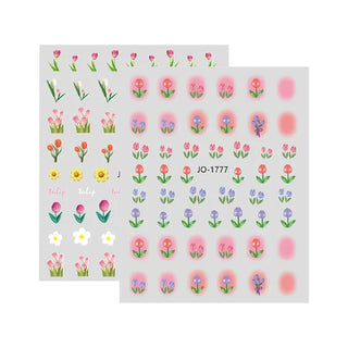 Set 2 3D Nail Art Stickers - Random